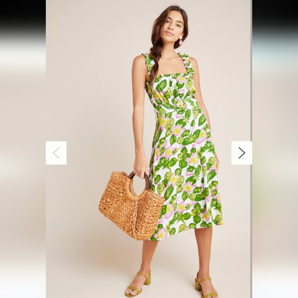 Faithfull The Brand Mae Belted Dress